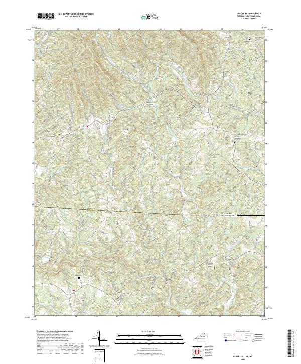 Stuart SE topographic map thumbnail