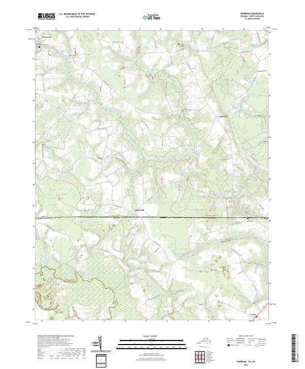 Sunbeam topographic map thumbnail