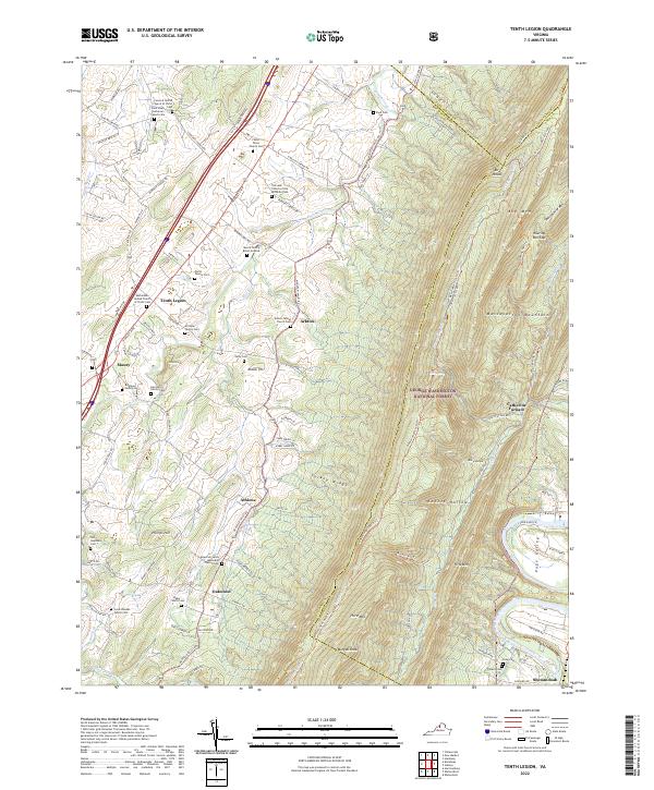 Tenth Legion topographic map thumbnail