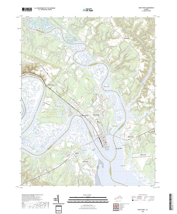West Point topographic map thumbnail