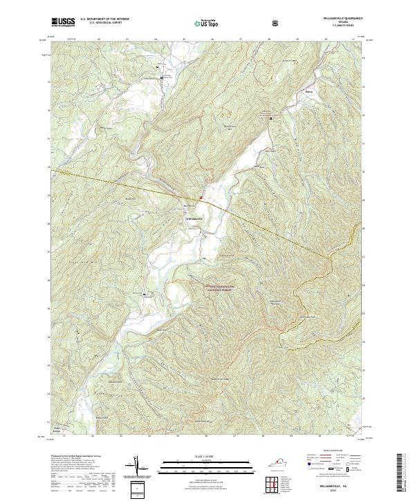 Williamsville topographic map thumbnail