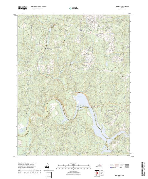 Winterpock topographic map thumbnail