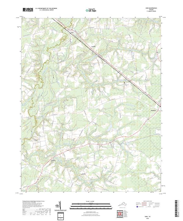 Zuni topographic map thumbnail
