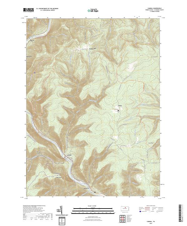 Cammal topographic map thumbnail