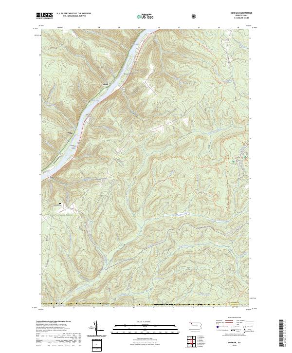 Cobham topographic map thumbnail