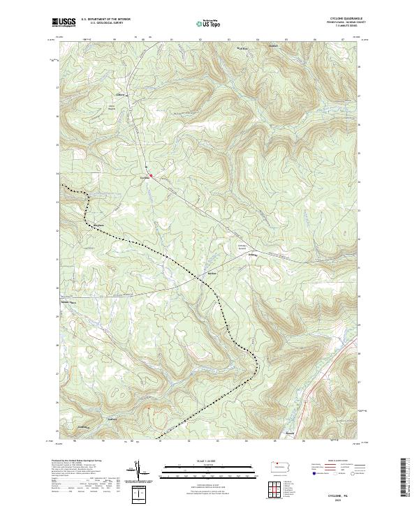 Cyclone topographic map thumbnail
