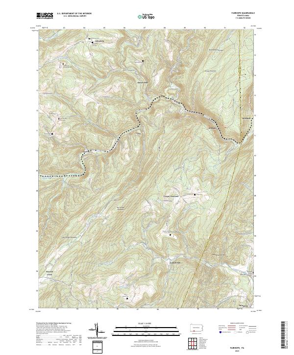 Fairhope topographic map thumbnail