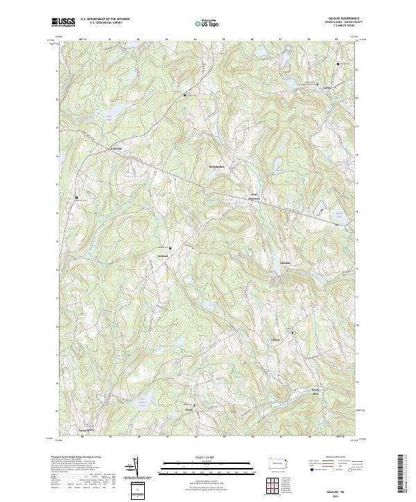 Galilee topographic map thumbnail