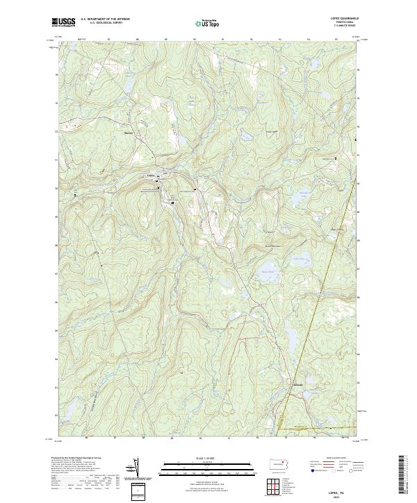 Lopez topographic map thumbnail