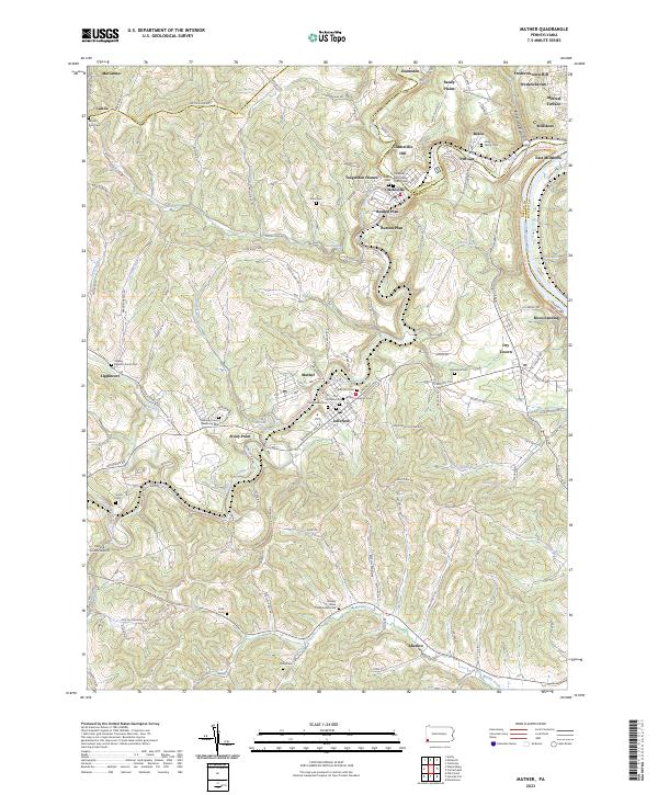 Mather topographic map thumbnail