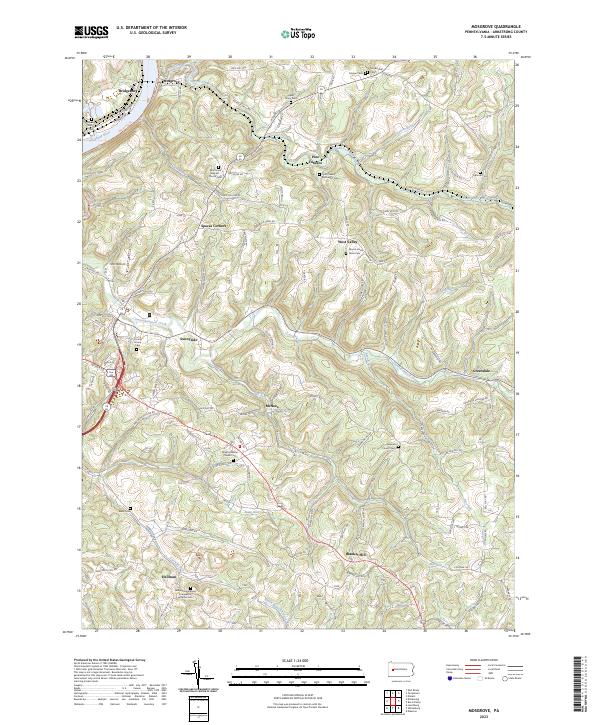 Mosgrove topographic map thumbnail