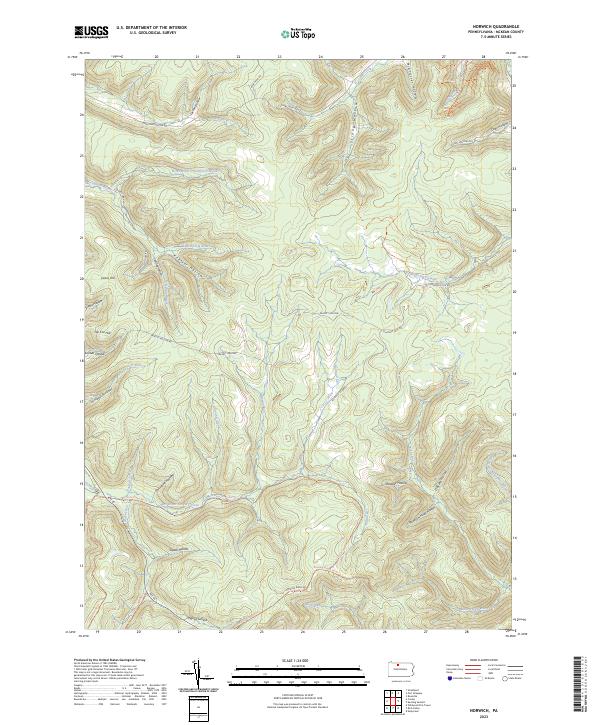 Norwich topographic map thumbnail