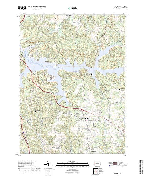 Prospect topographic map thumbnail