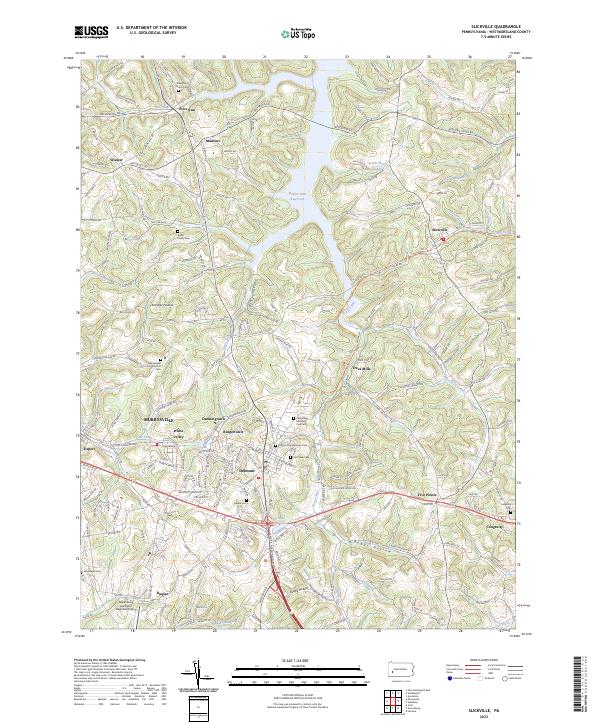 Slickville topographic map thumbnail