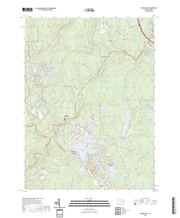 Thornhurst topographic map thumbnail