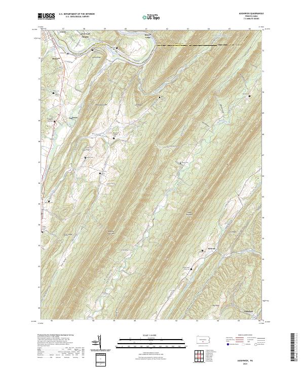 Aughwick topographic map thumbnail
