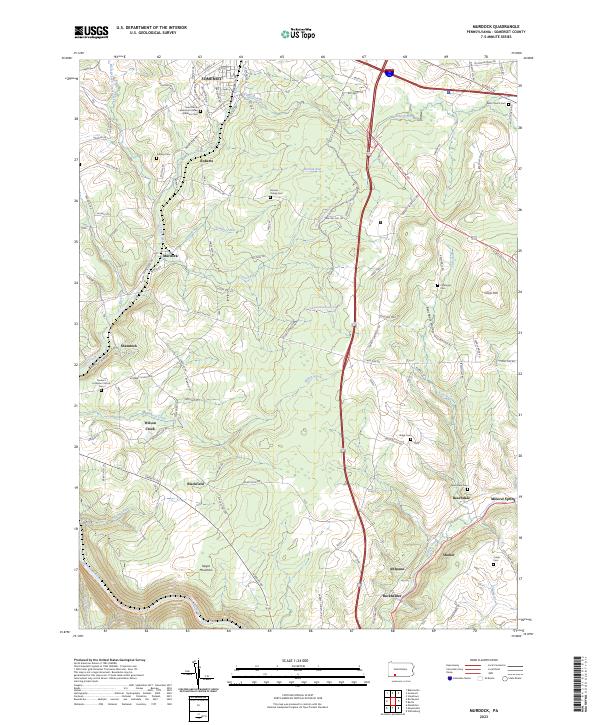 Murdock topographic map thumbnail