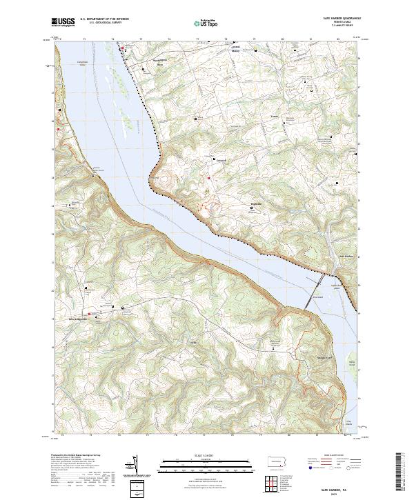 Safe Harbor topographic map thumbnail