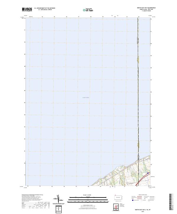 North East OE N topographic map thumbnail