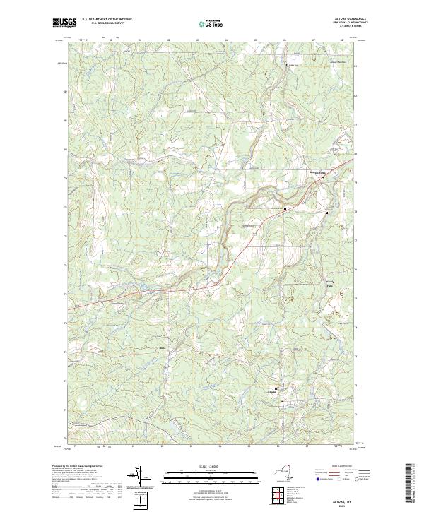 Altona topographic map thumbnail