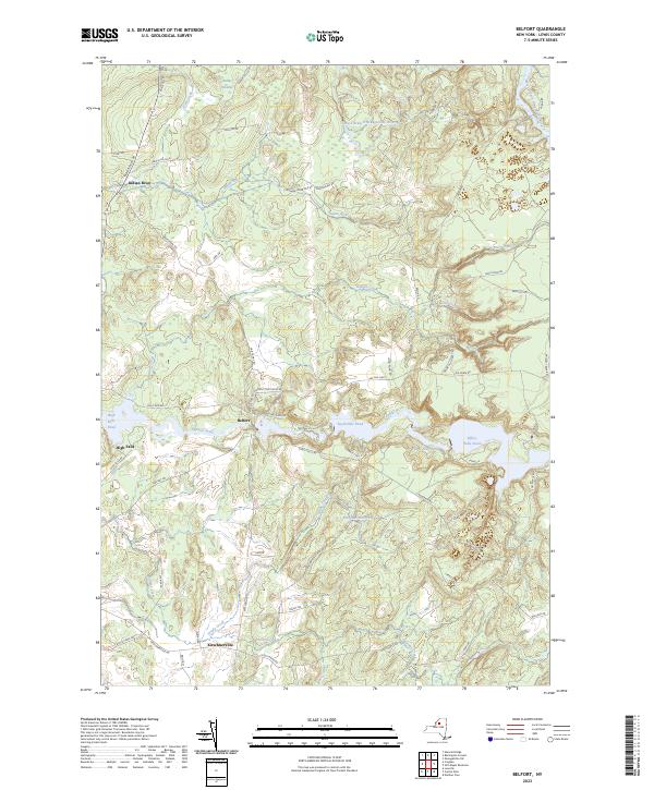 Belfort topographic map thumbnail