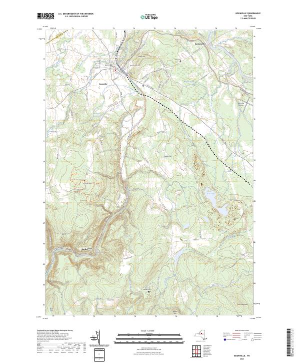Boonville topographic map thumbnail