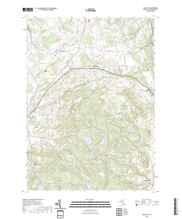 Cassville topographic map thumbnail