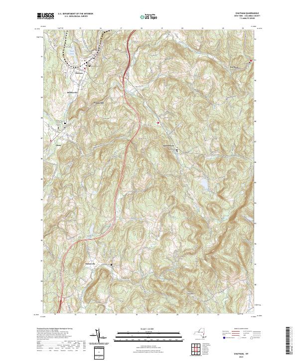 Chatham topographic map thumbnail