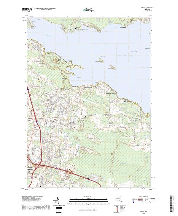 Cicero topographic map thumbnail