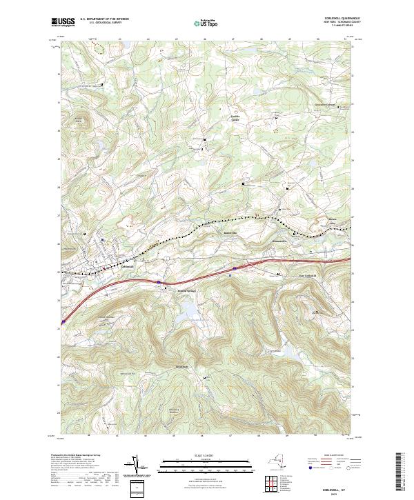 Cobleskill topographic map thumbnail