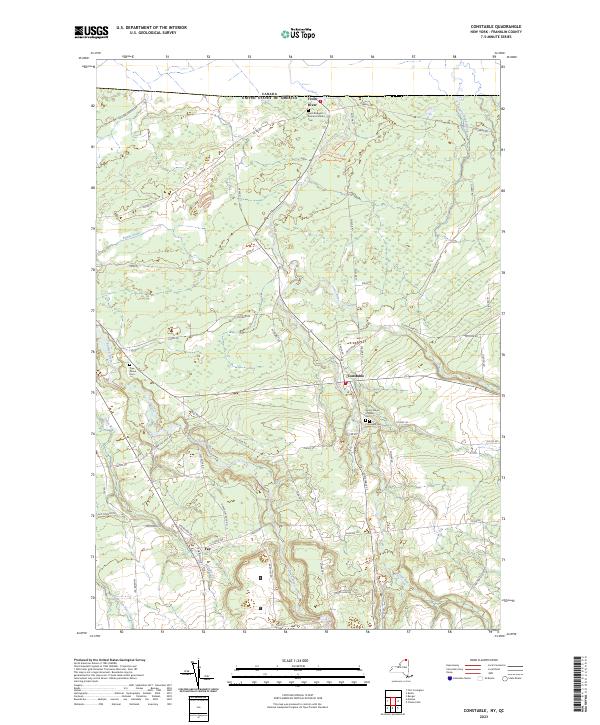 Constable topographic map thumbnail