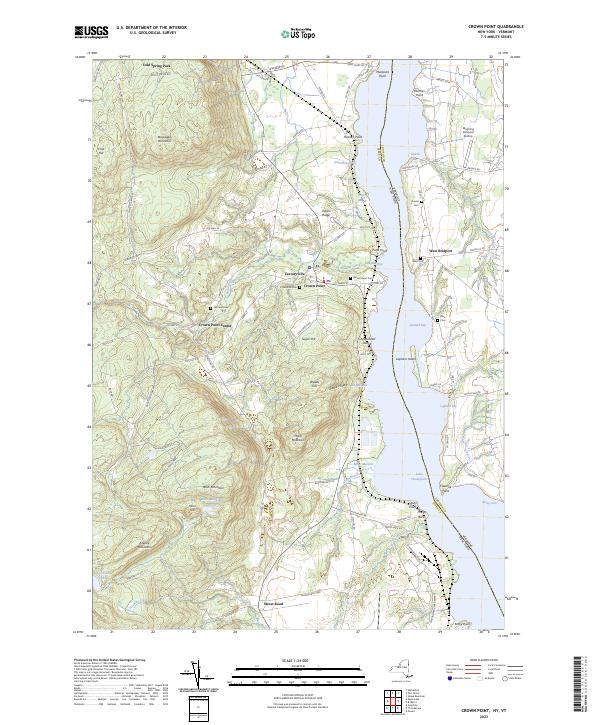 Crown Point topographic map thumbnail
