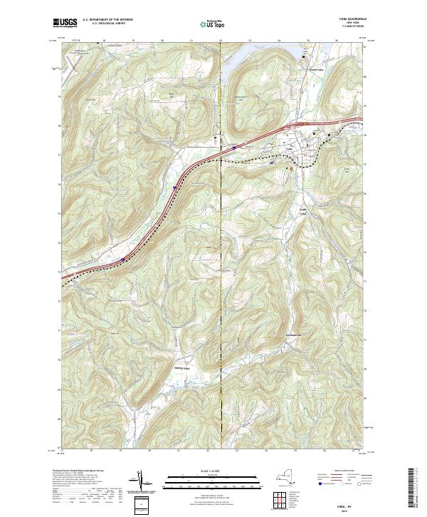 Cuba topographic map thumbnail