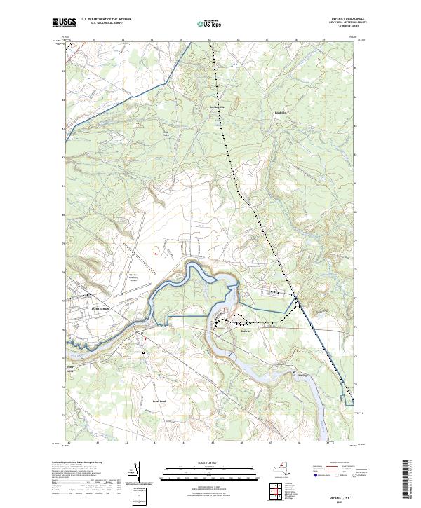 Deferiet topographic map thumbnail