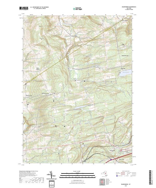 Duanesburg topographic map thumbnail