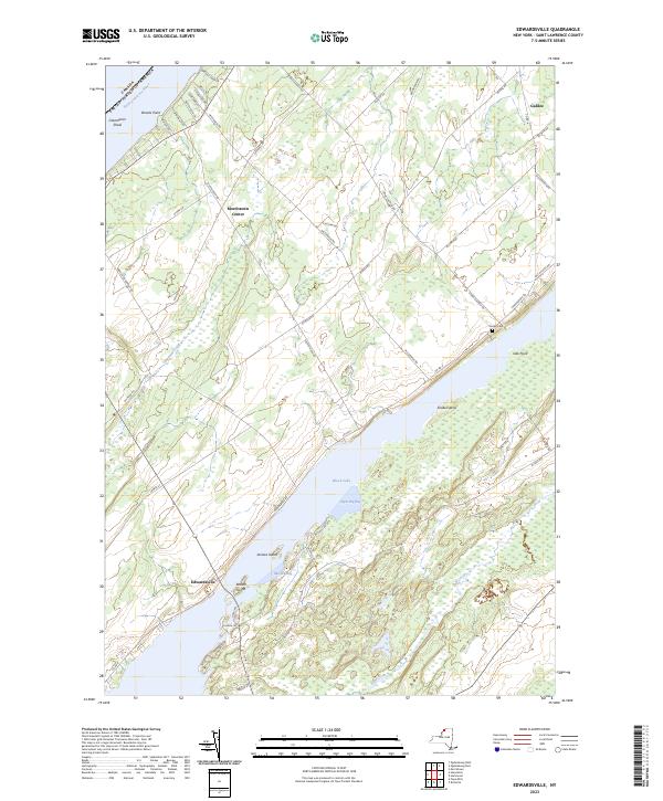 Edwardsville topographic map thumbnail