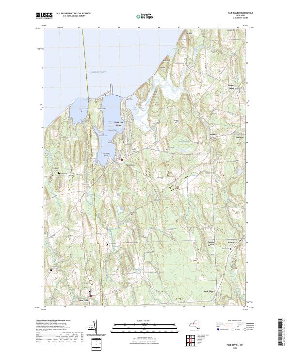 Fair Haven topographic map thumbnail