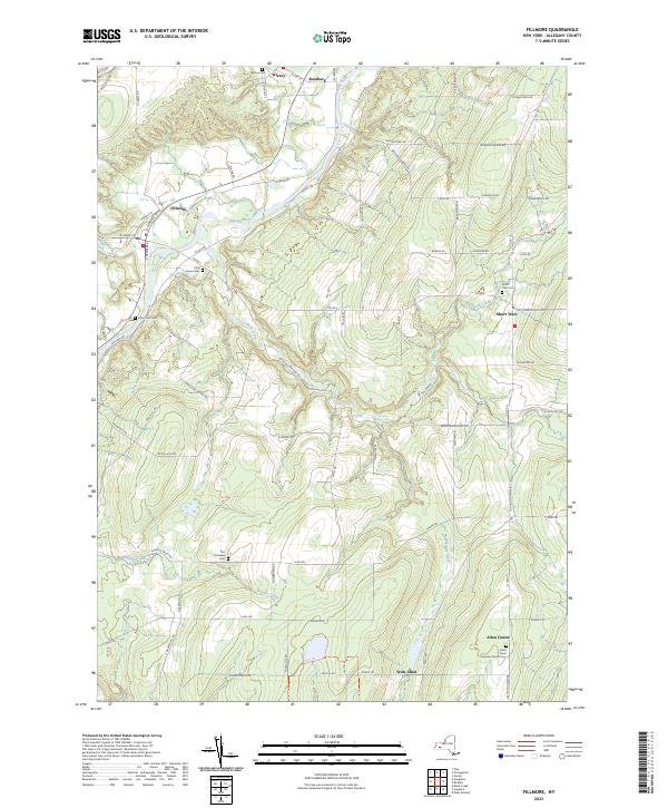 Fillmore topographic map thumbnail