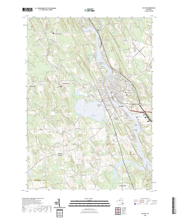 Fulton topographic map thumbnail