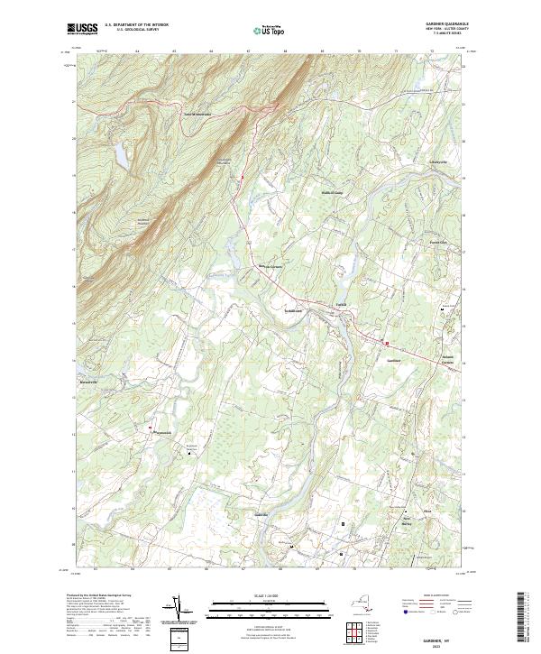 Gardiner topographic map thumbnail