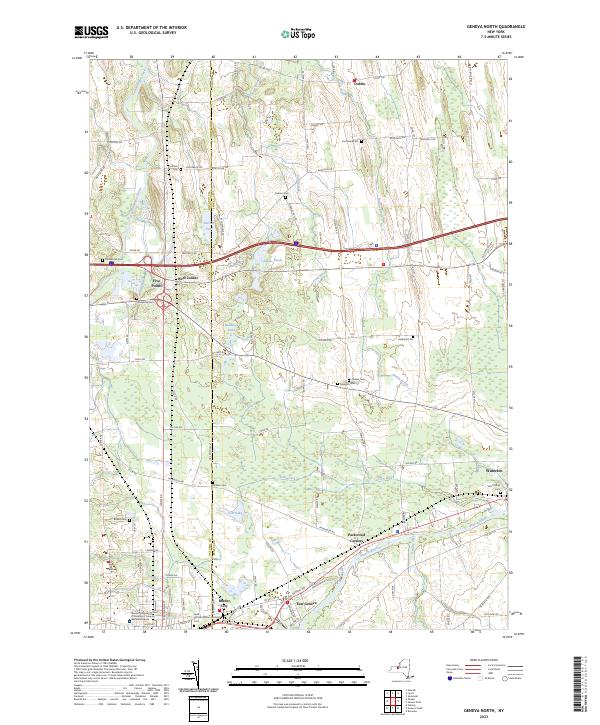 Geneva North topographic map thumbnail