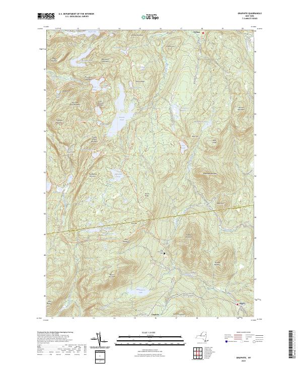 Graphite topographic map thumbnail