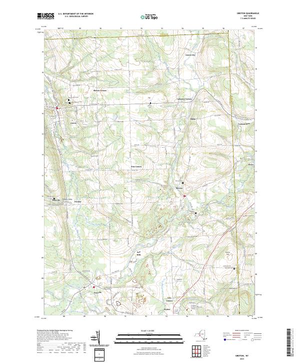 Groton topographic map thumbnail