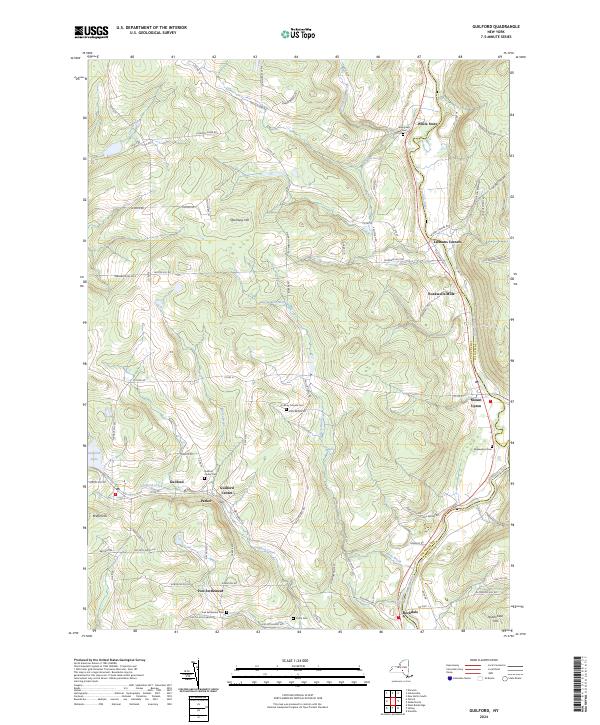 Guilford topographic map thumbnail