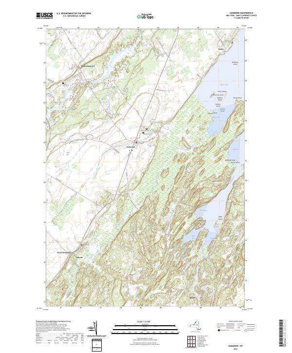 Hammond topographic map thumbnail