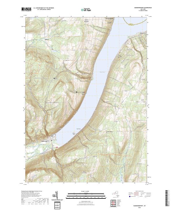 Hammondsport topographic map thumbnail