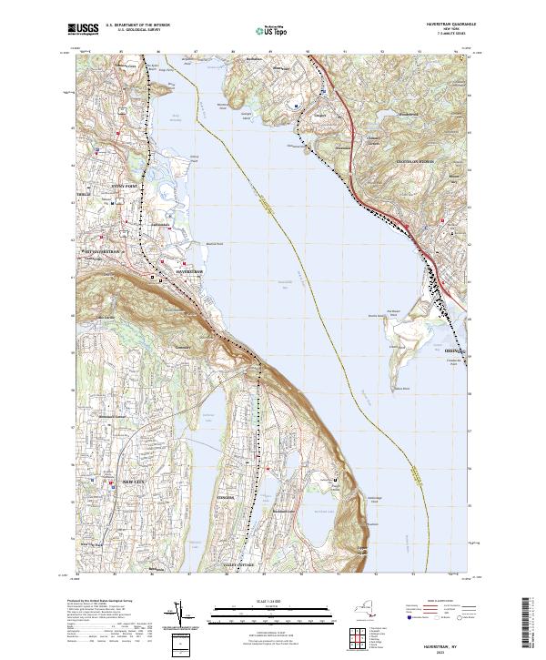 Haverstraw topographic map thumbnail