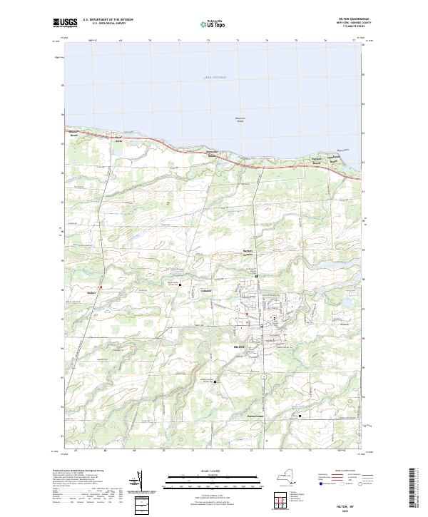 Hilton topographic map thumbnail