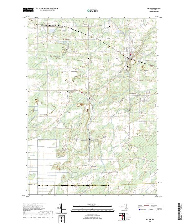 Holley topographic map thumbnail