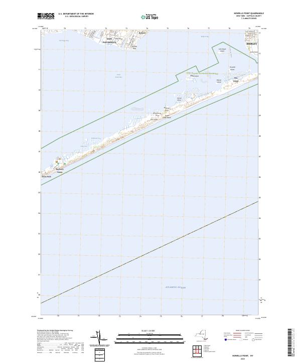 Howells Point topographic map thumbnail